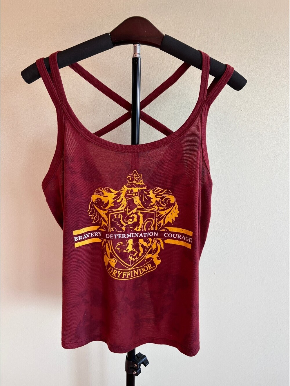 Hot Topic Harry Potter Gryffindor Women’s Small Strappy Back Tank Top